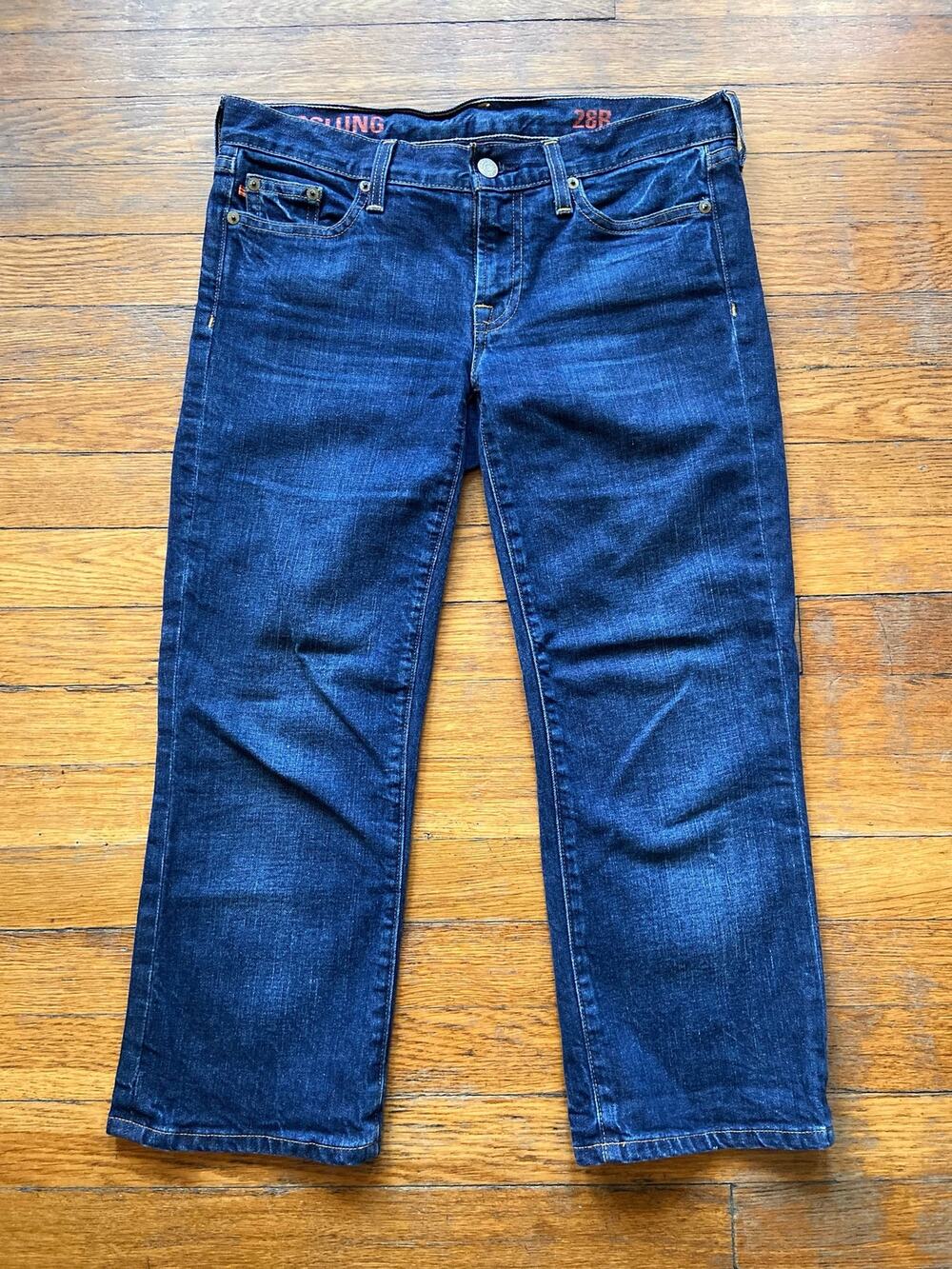 JCREW Hipslung Cropped Jeans sz 28R